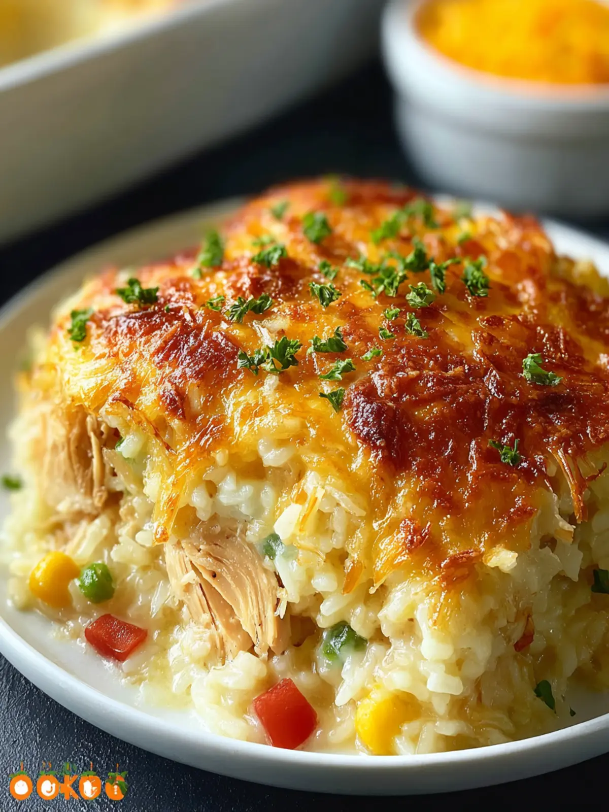 Mamaw’s Chicken and Rice Casserole First Image