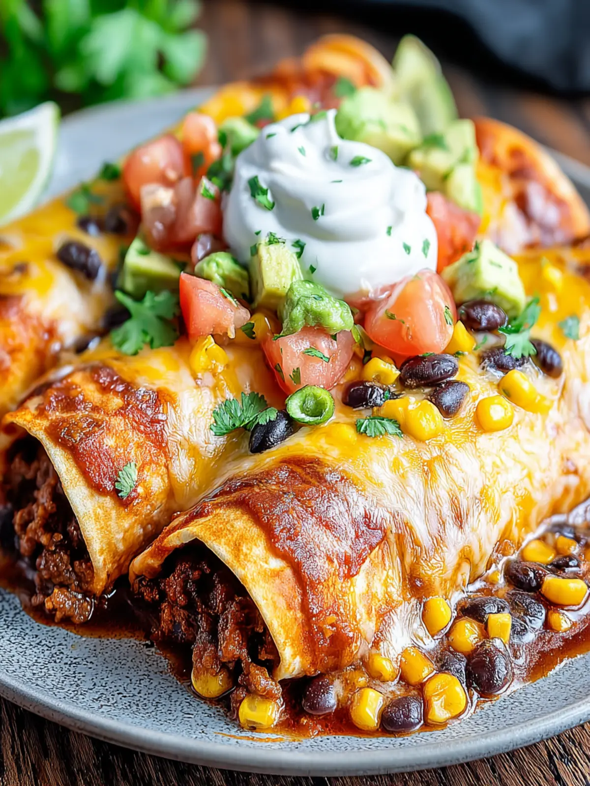 Flavorful Ground Beef Enchiladas: Easy, Bold, and Homemade 7 g8j6haciko8afy9lnv45