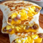Breakfast Quesadilla Crunch Wrap First Image