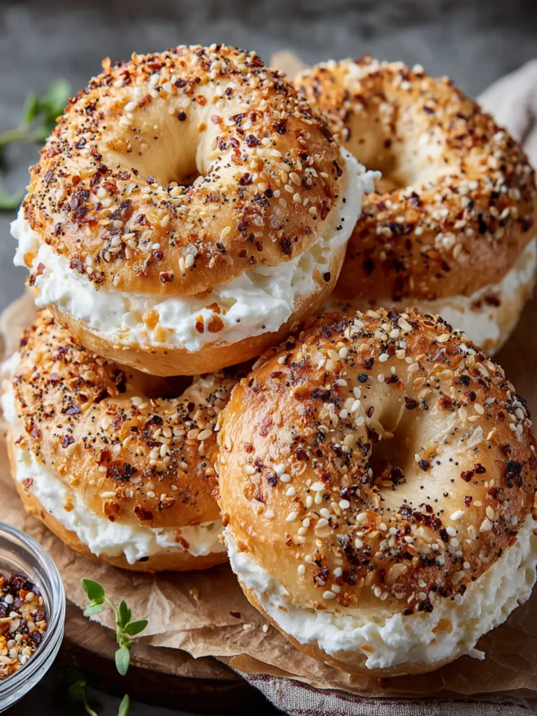 Easy Greek Yogurt Bagels (No Yeast, High Protein!) First Image