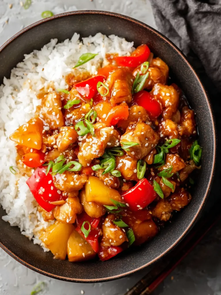 Sweet and Sour Chicken First Image