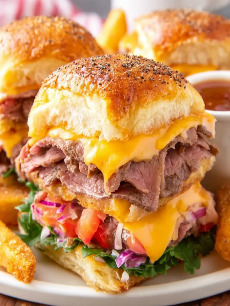 Arby’s Beef and Cheddar Sliders First Image