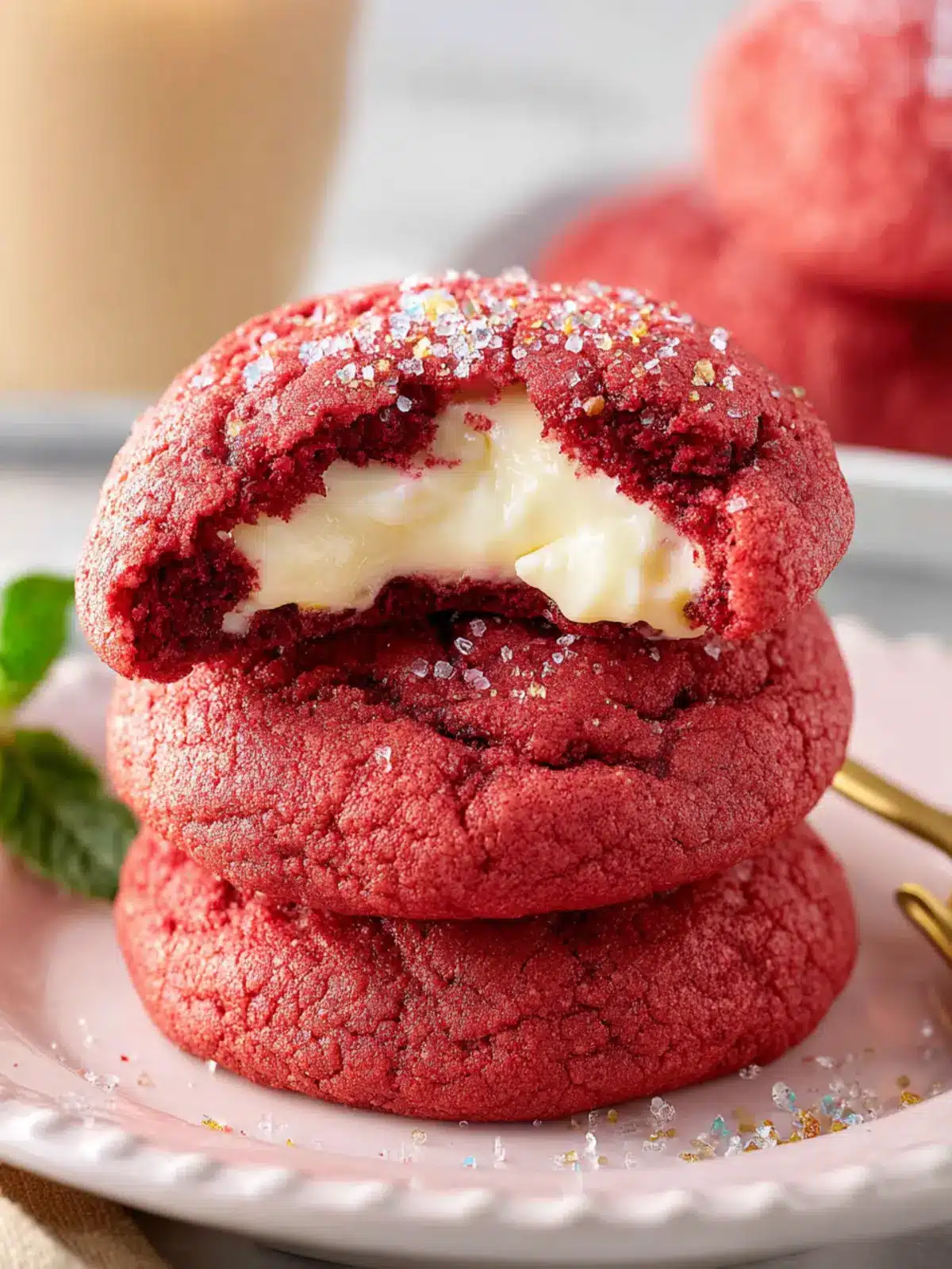 Red Velvet Cheesecake Cookies: Indulgent Bliss in Every Bite 6