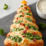 Spinach Dip Christmas Tree First Image