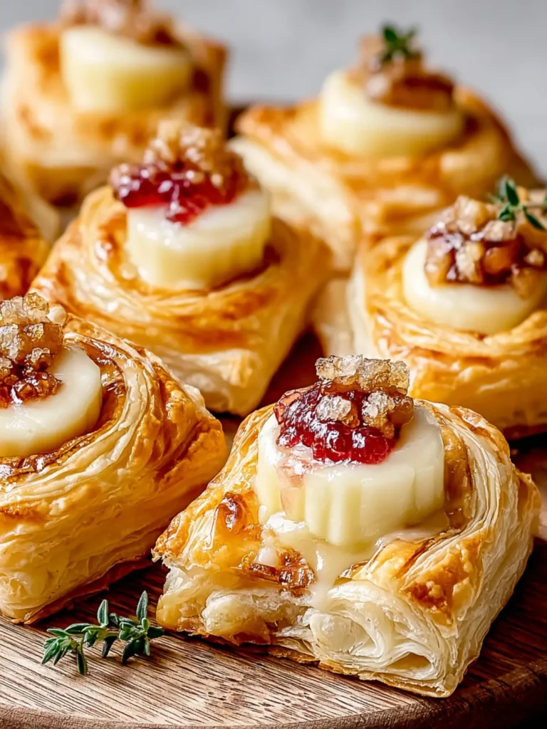 Irresistible Puff Pastry Brie Bites Recipe You’ll Love First Image