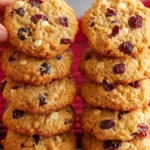 Cranberry Oatmeal Cookies First Image