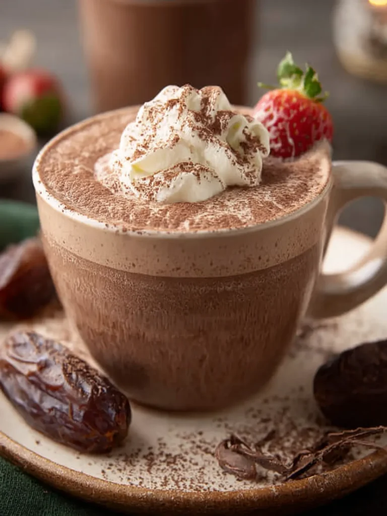 Date Sweetened Hot Chocolate (Naturally Creamy) First Image