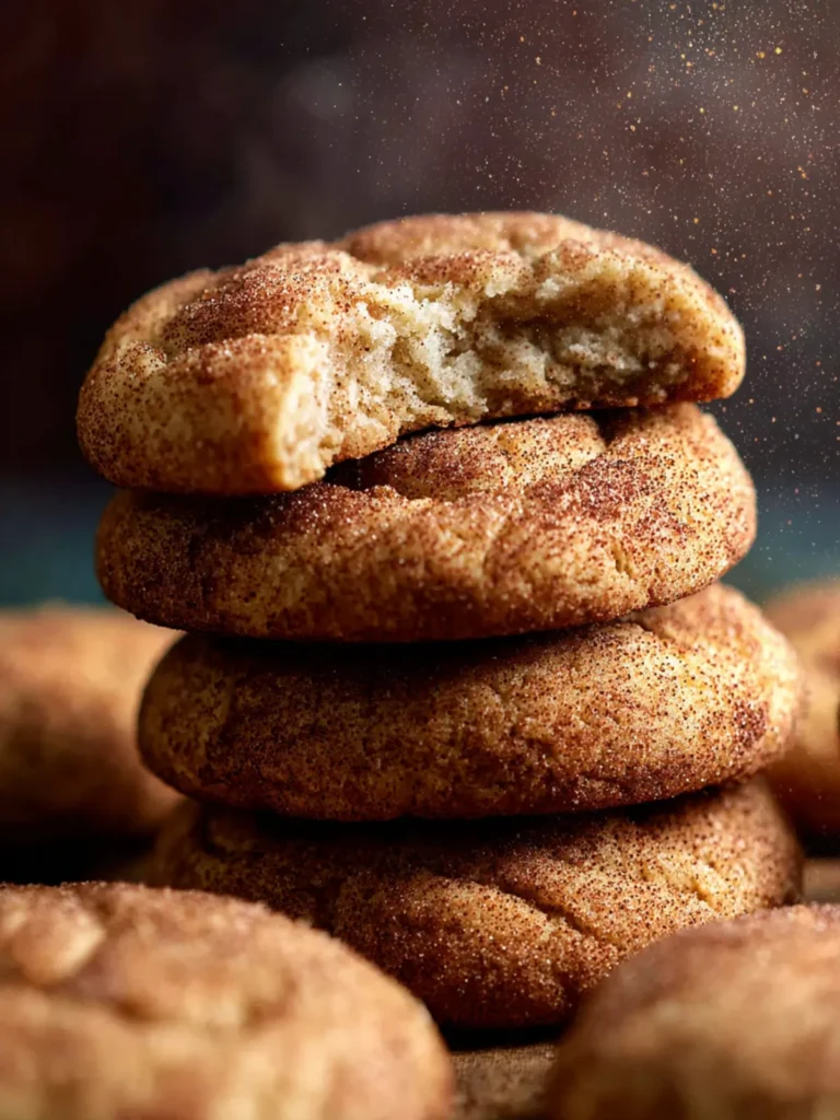Almond Flour Snickerdoodle Cookies First Image