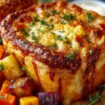 Roasted Autumn Vegetable Pot Pies First Image