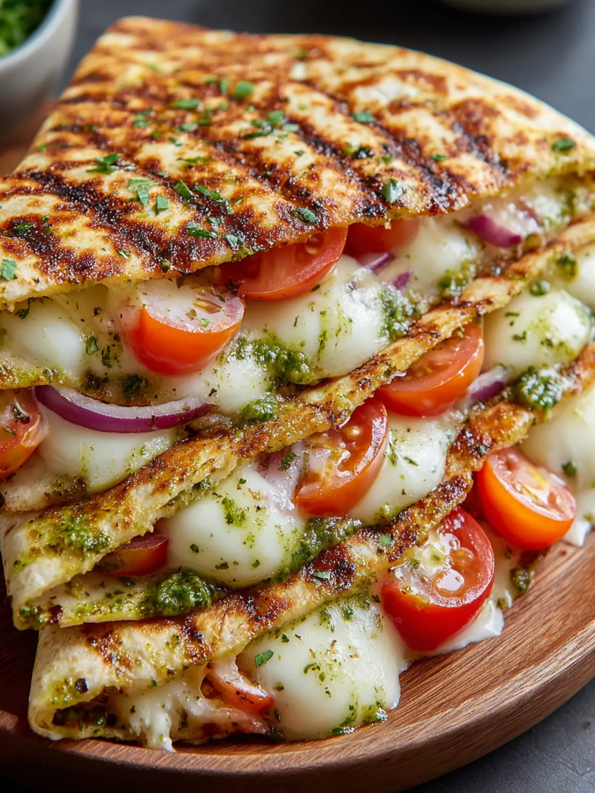 Caprese Pesto Quesadillas: Fresh, Flavorful & Easy to Make 7