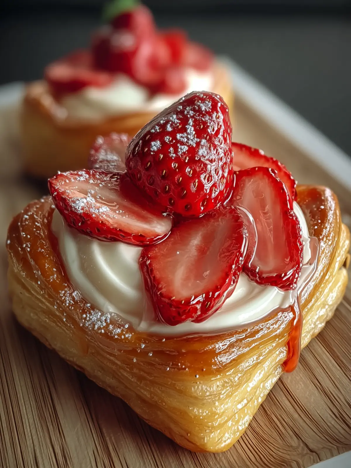 Strawberry Cream Cheese Danish First Image