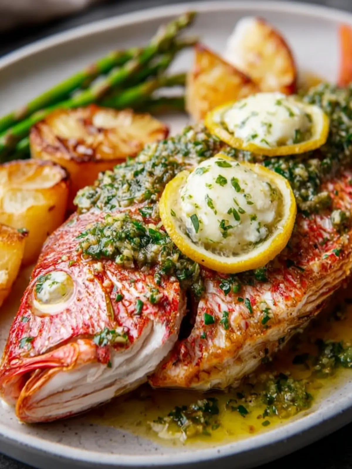 Baked Red Snapper: Easy Lemon Herb Butter Delight 7