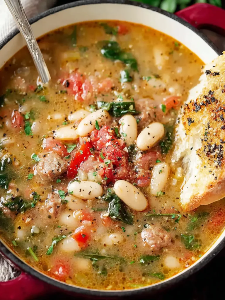 Tuscan White Bean Soup First Image