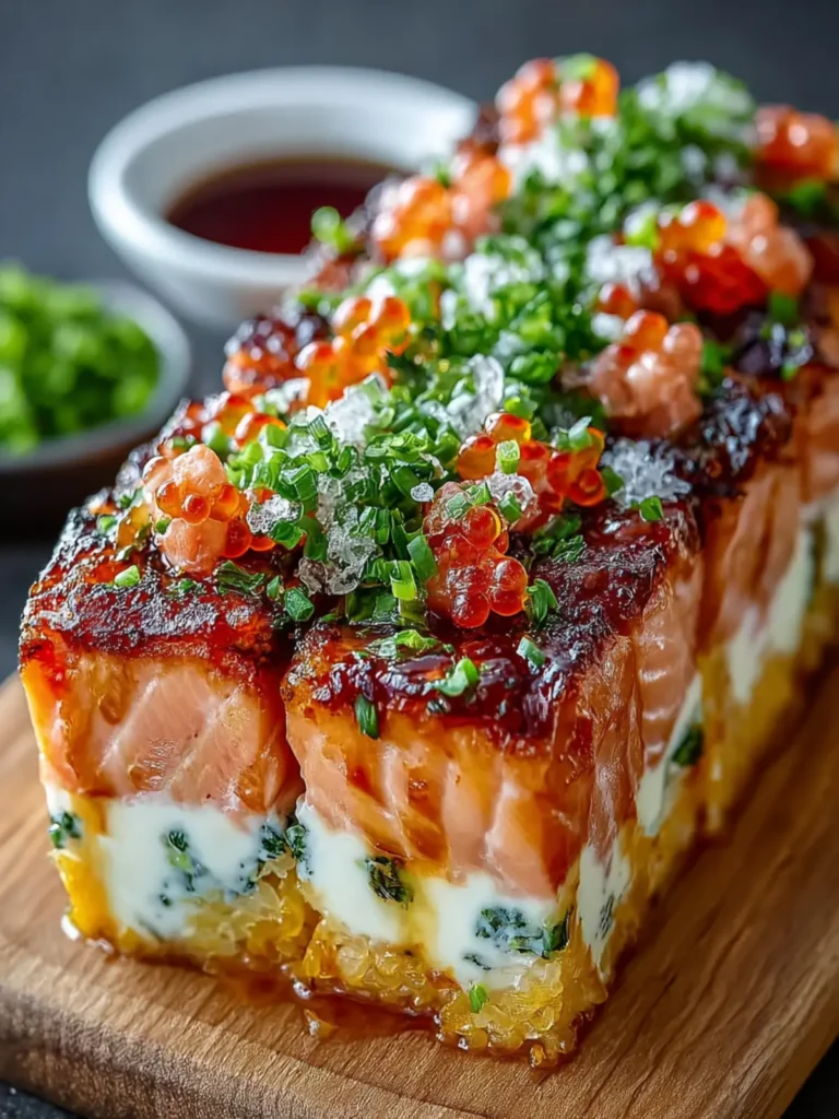 Savor the Flavor: Easy Spicy Salmon Sushi Bake Recipe First Image
