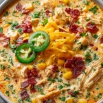 Spicy Jalapeño Popper Chicken Soup First Image