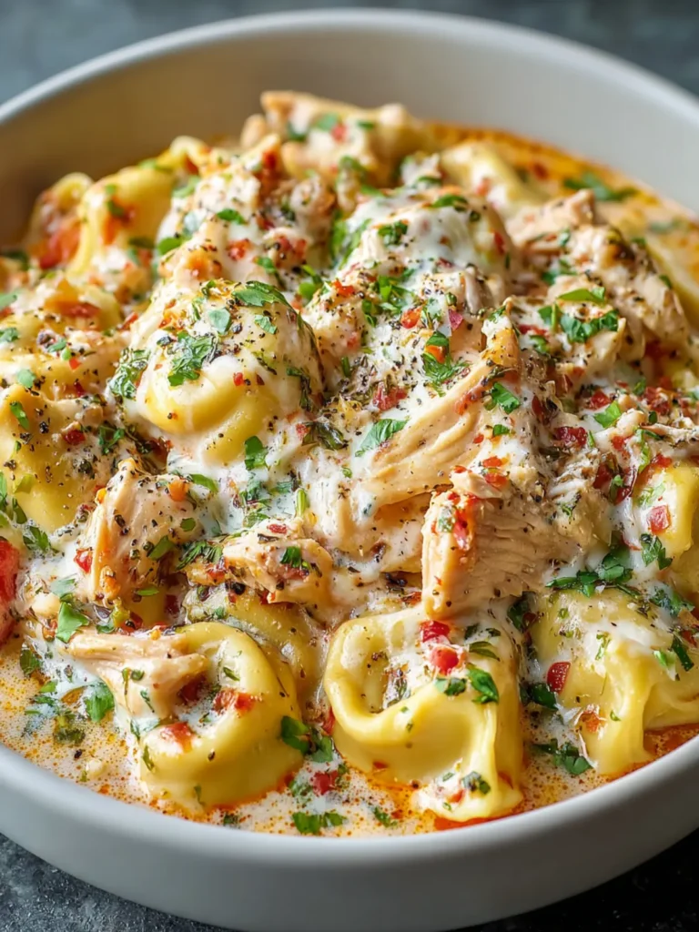 CrockPot Chicken Tortellini Recipe First Image