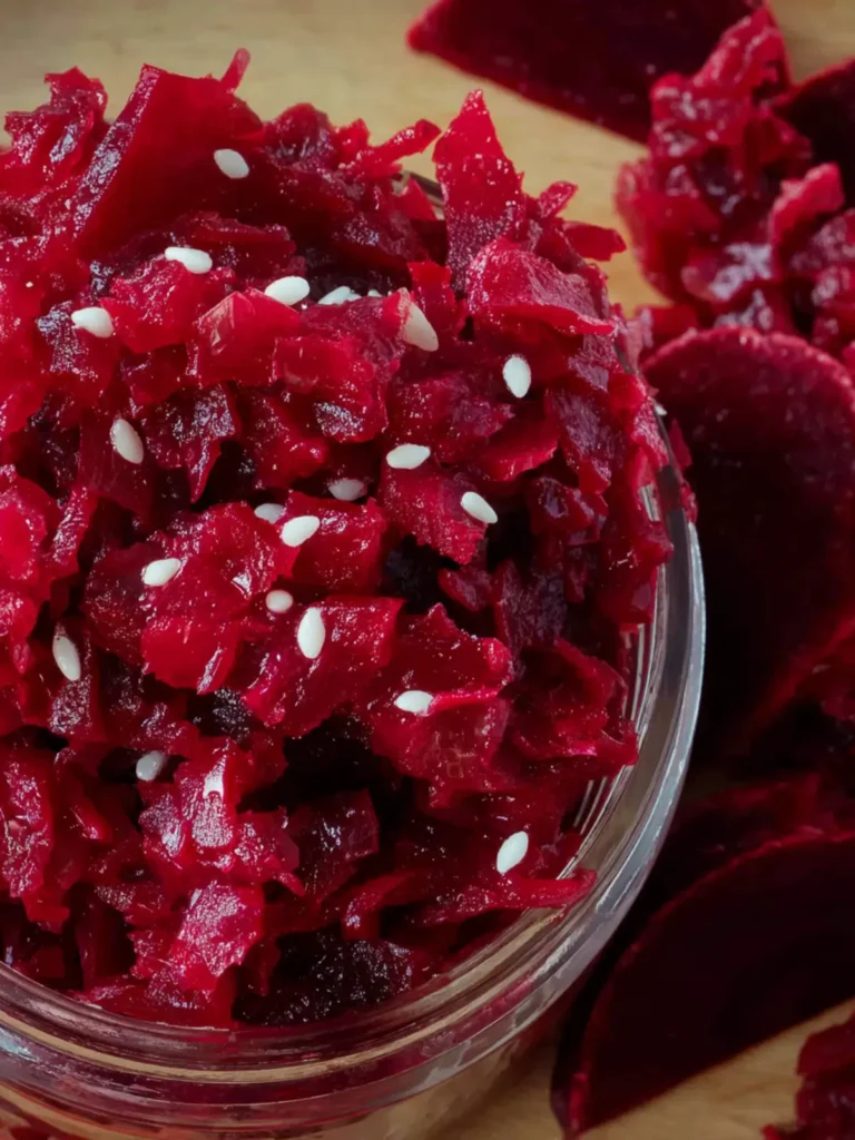 Easy New Zealand Style Homemade Beet Relish Recipe First Image