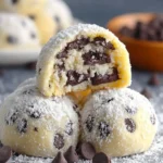 Chocolate Chip Snowball Cookies First Image