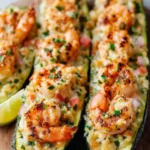 Irresistible Shrimp Zucchini Boats – A Flavorful Delight First Image