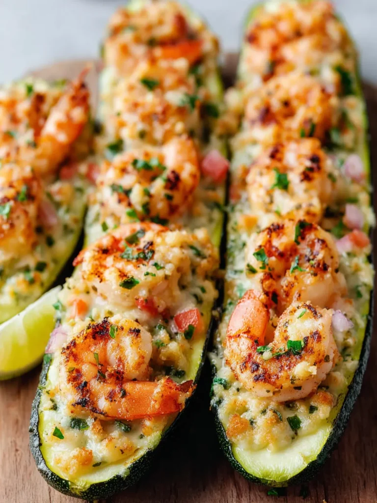 Irresistible Shrimp Zucchini Boats – A Flavorful Delight First Image