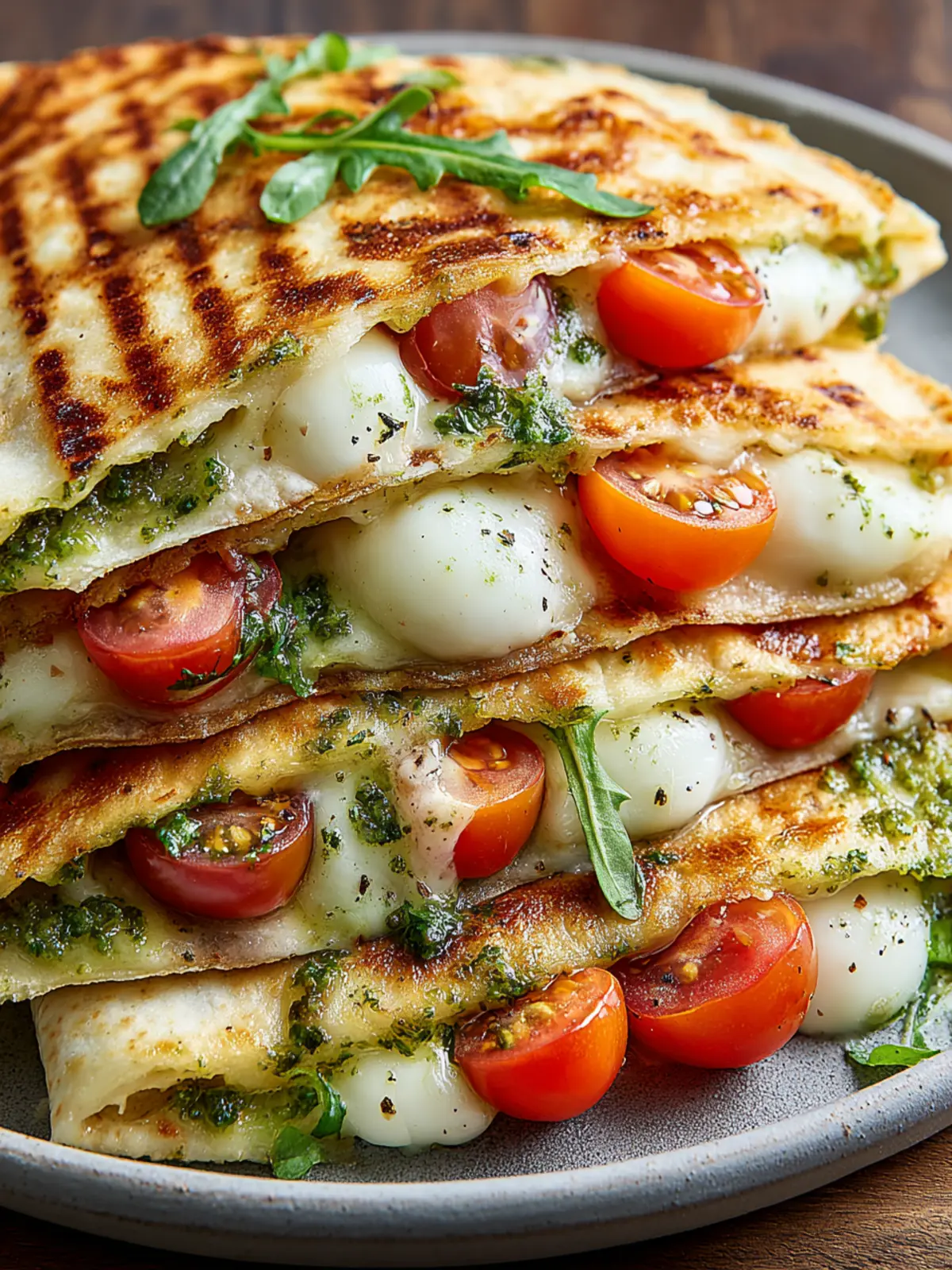 Caprese Pesto Quesadillas: Fresh, Flavorful & Easy to Make 8