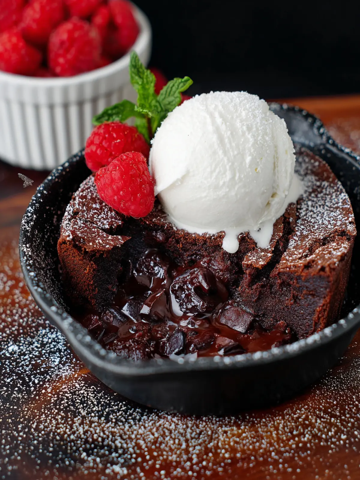 Decadent Brownie pudding (gluten & Dairy-free) First Image