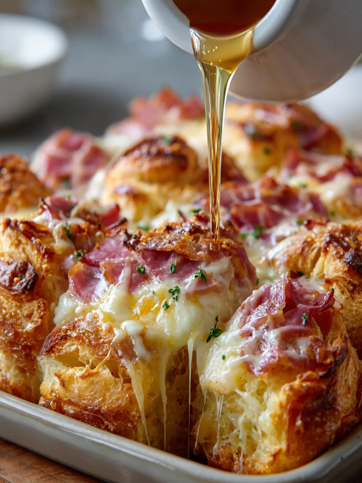 Ham and Cheese Croissant Bake: Irresistibly Buttery Delight 8