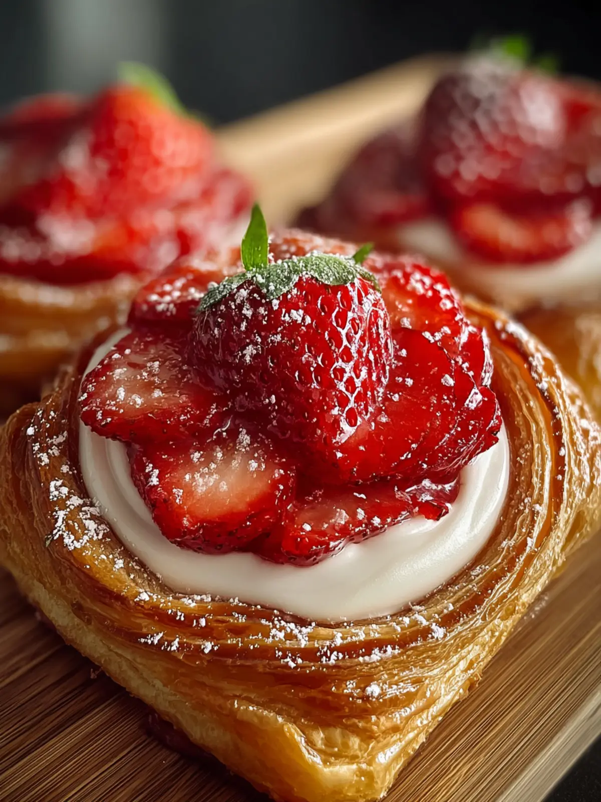 Strawberry Cream Cheese Danish: Indulgent Bliss Made Easy 6
