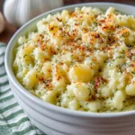 Pureed Cauliflower with Garlic, Parmesan, and Goat Cheese First Image