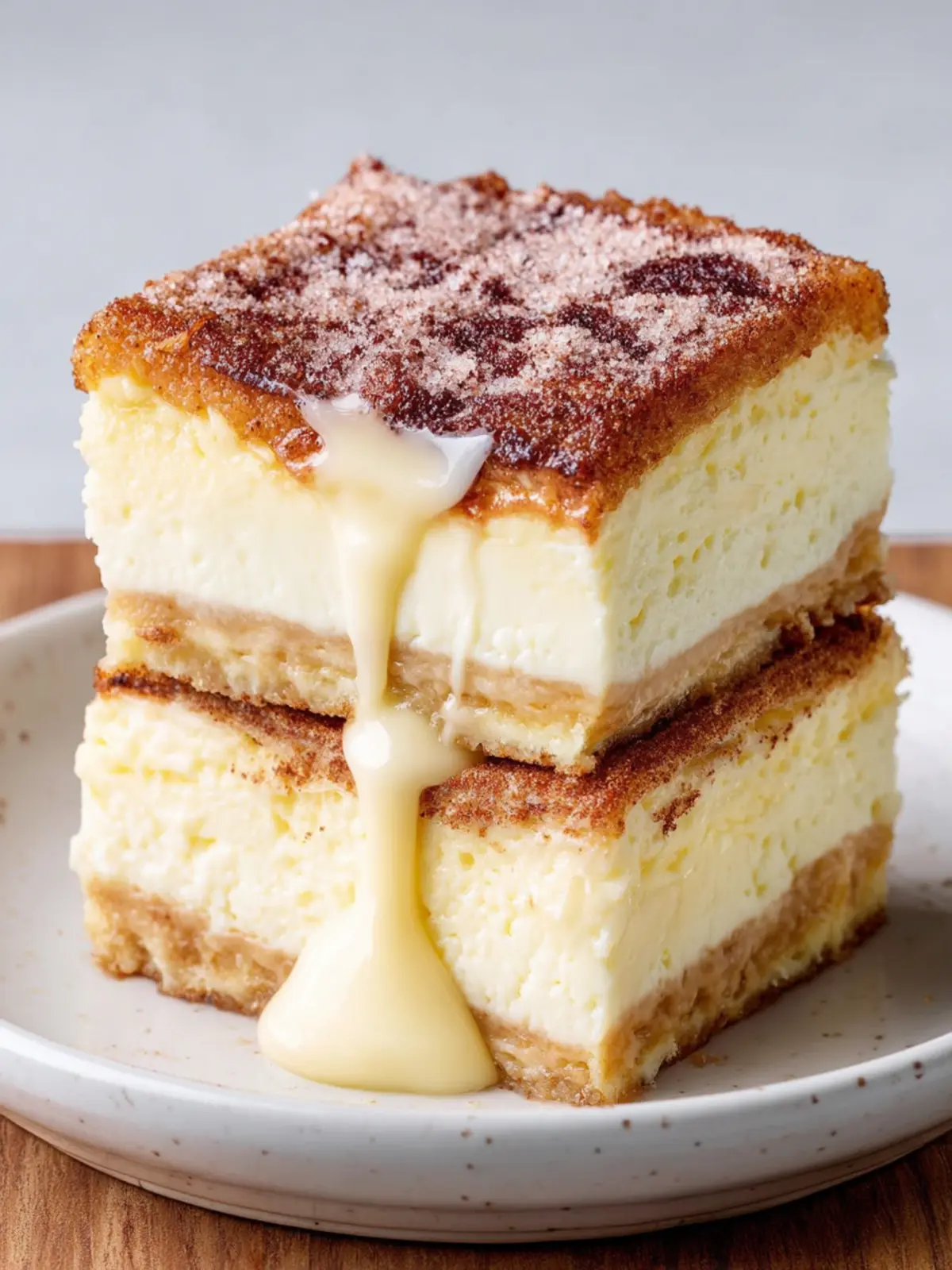 Churro Cheesecake Bars First Image