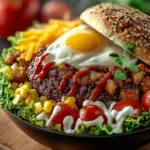Loaded Burger Bowls First Image