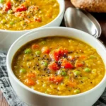 Slow Cooker Split Pea Soup First Image