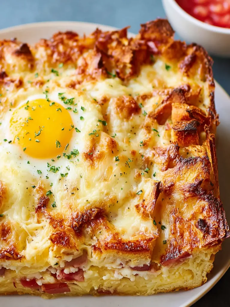 Breakfast Casserole Tastes Like a French Bistro First Image