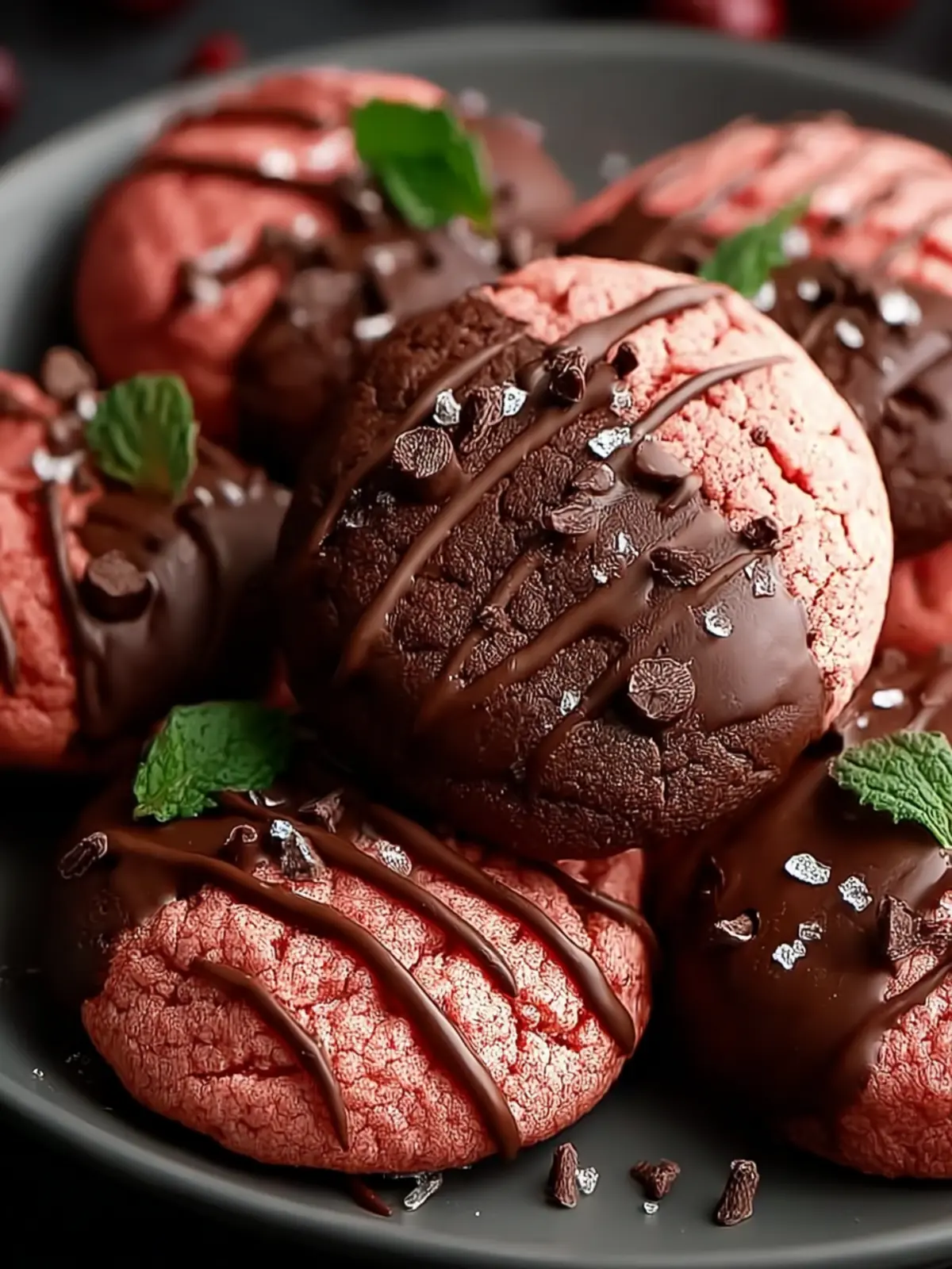 Chocolate Covered Strawberry Cookies An Amazing Ultimate Recipe Second Image z0v9u9