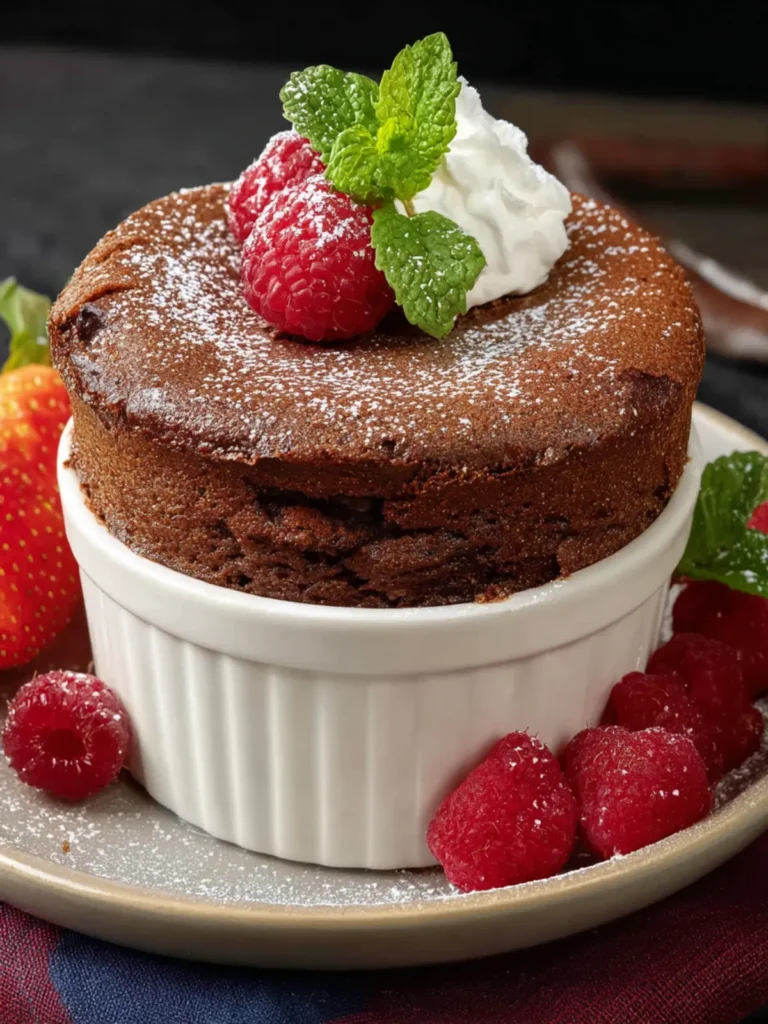 Chocolate Soufflé For One First Image
