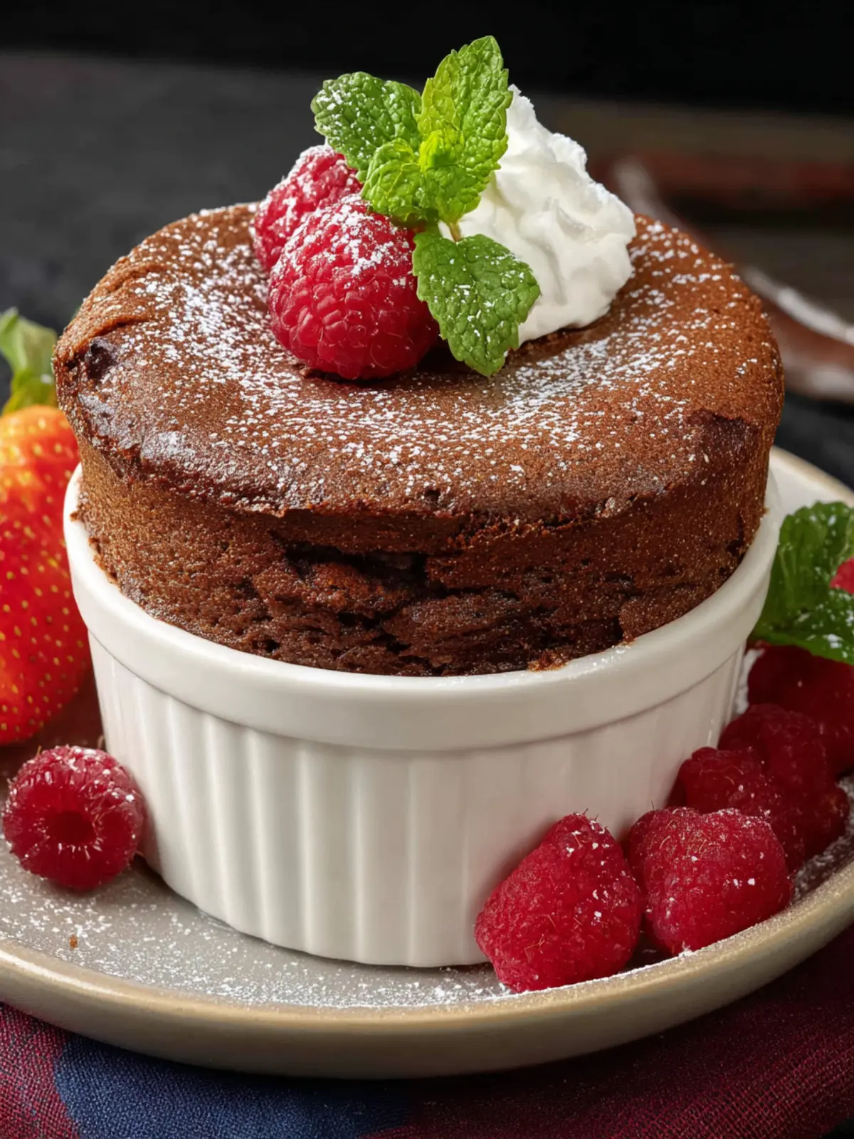 Chocolate Soufflé For One First Image