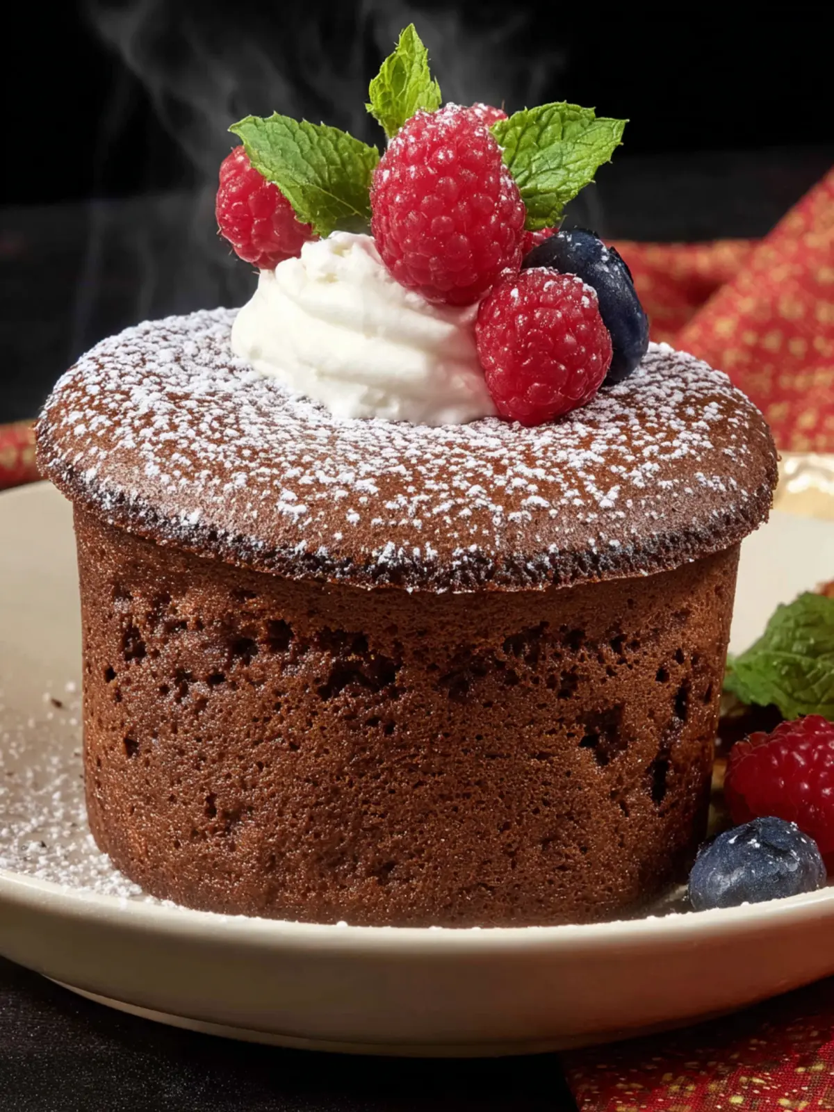 Chocolate Soufflé for One: Indulgent Bliss in Every Bite 7 Chocolate SoufflA© For One Third Image mkf3vj