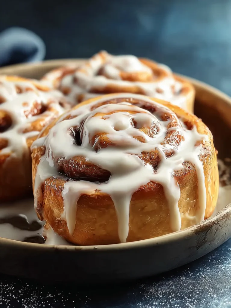 Cinnamon Rolls with Heavy Cream First Image