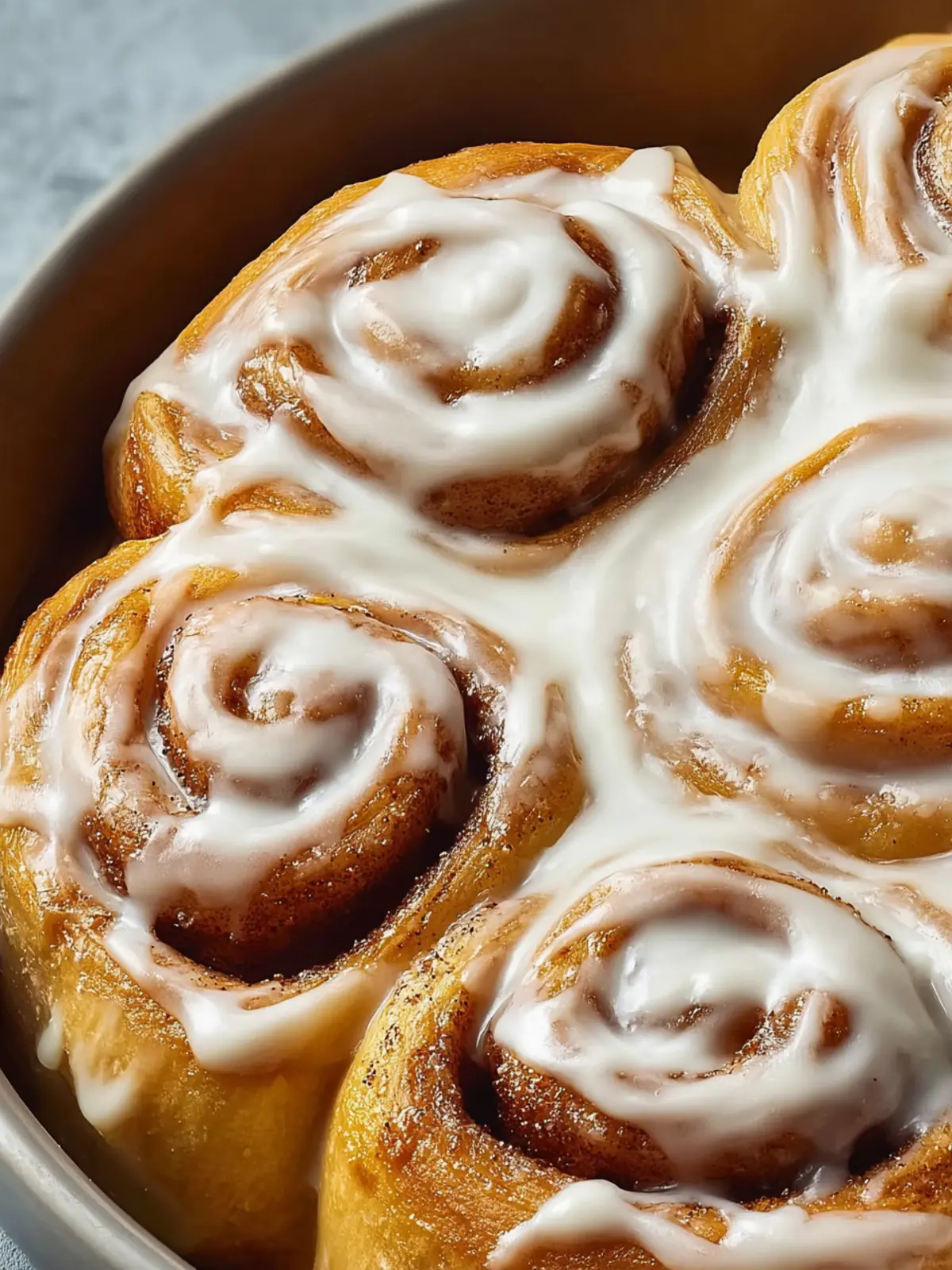 Cinnamon Rolls with Heavy Cream Third Image orgmkc