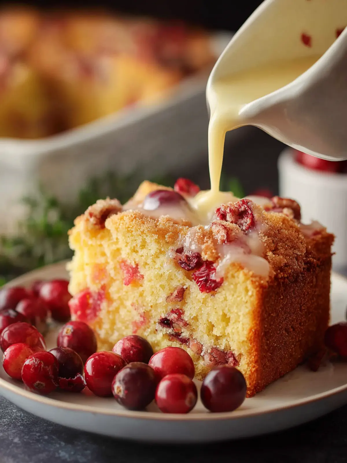 Cranberry Orange Coffee Cake First Image