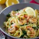 Lemon Pepper Shrimp Pasta First Image