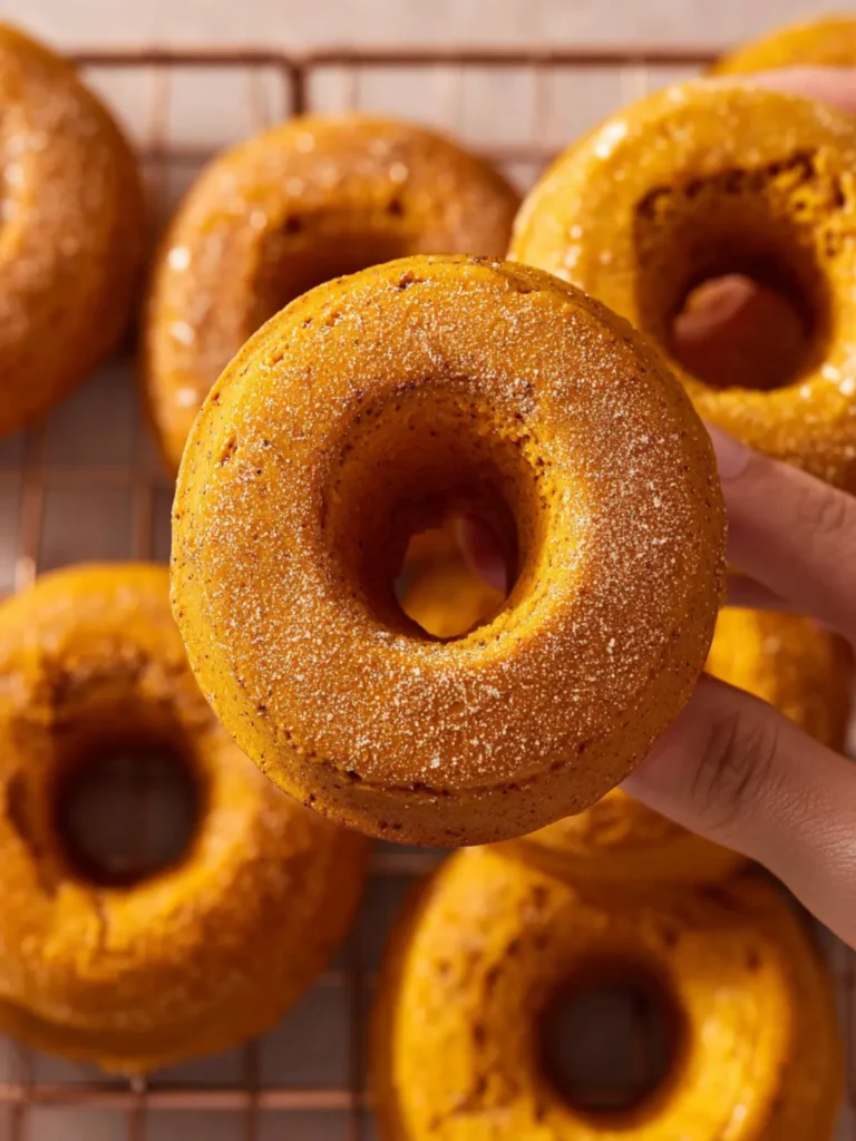 Pumpkin Baked Donuts First Image