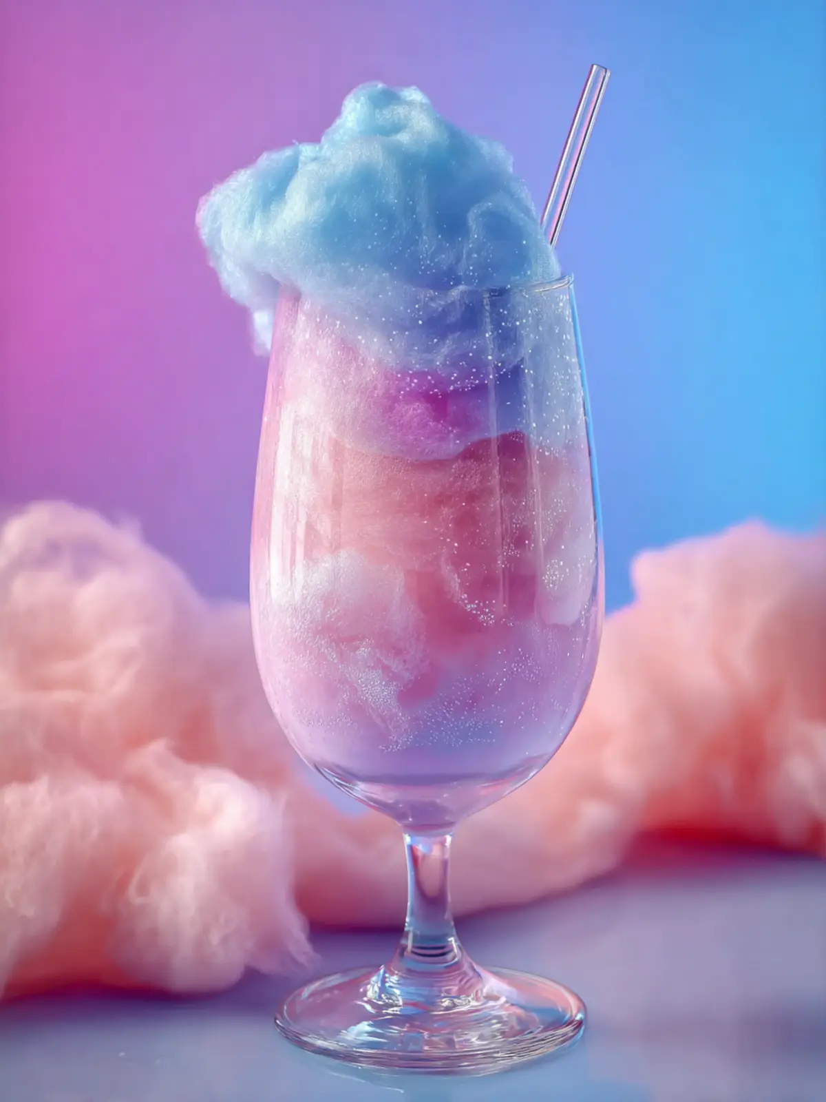 Sparkling Cotton Candy Drink First Image