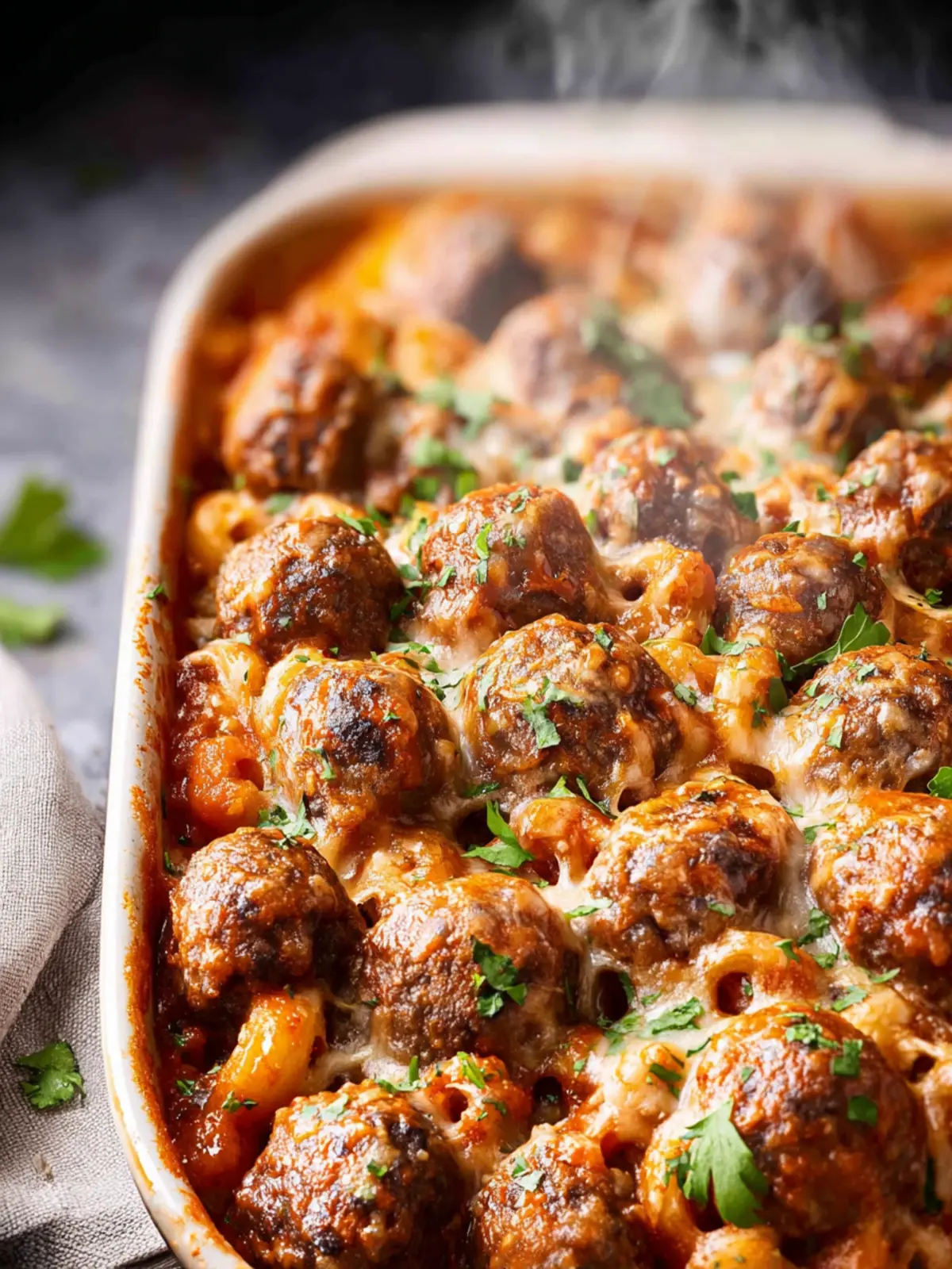 Dump and Bake Meatball Casserole: Easy Comfort Food Bliss 6