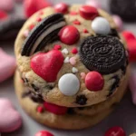 The Best Valentine’s Day Oreo m&m’s Cookies First Image