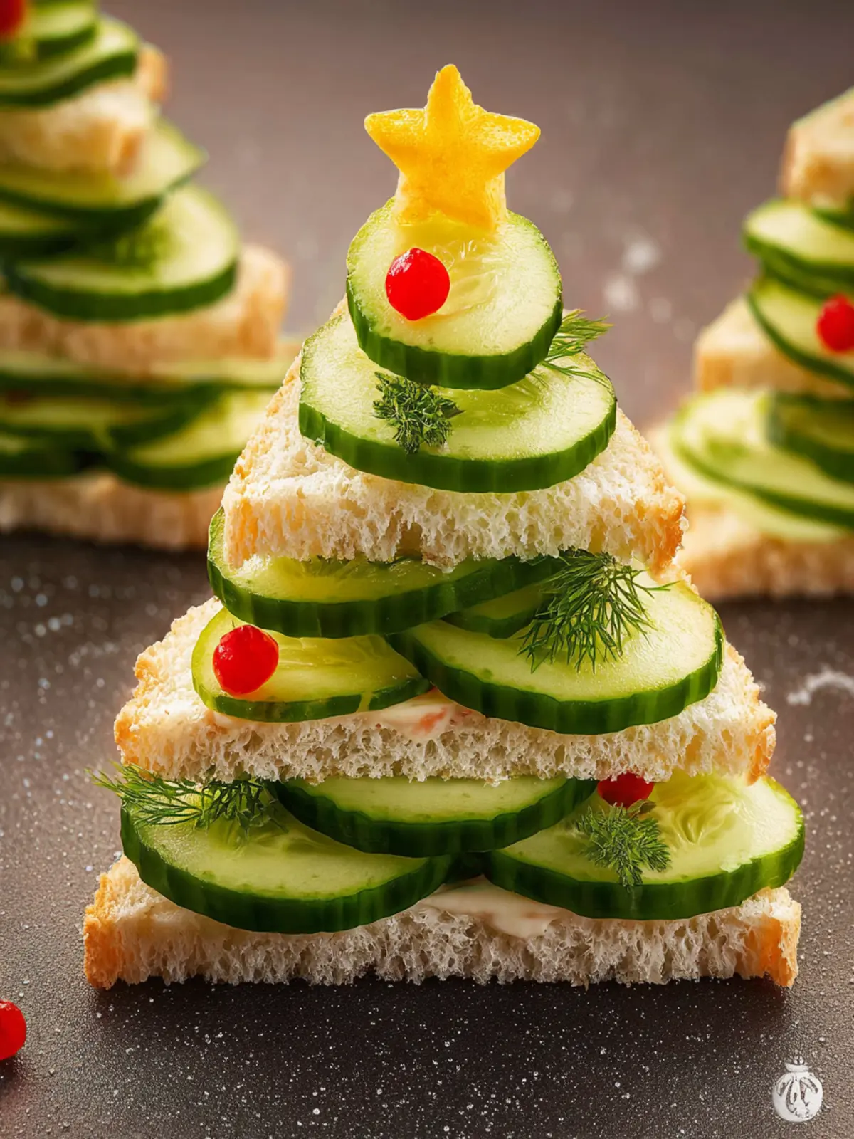 Christmas Tree Cucumber Sandwiches: Festive, Easy Party Treats 8 e6qte5amkpccamygnvjg