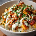 Spicy Chicken & Rice Bowl with Creamy Sauce – The Ultimate Comfort Bowl First Image