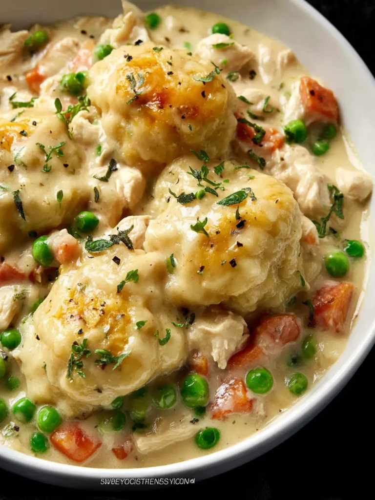 Bisquick Chicken and Dumplings First Image