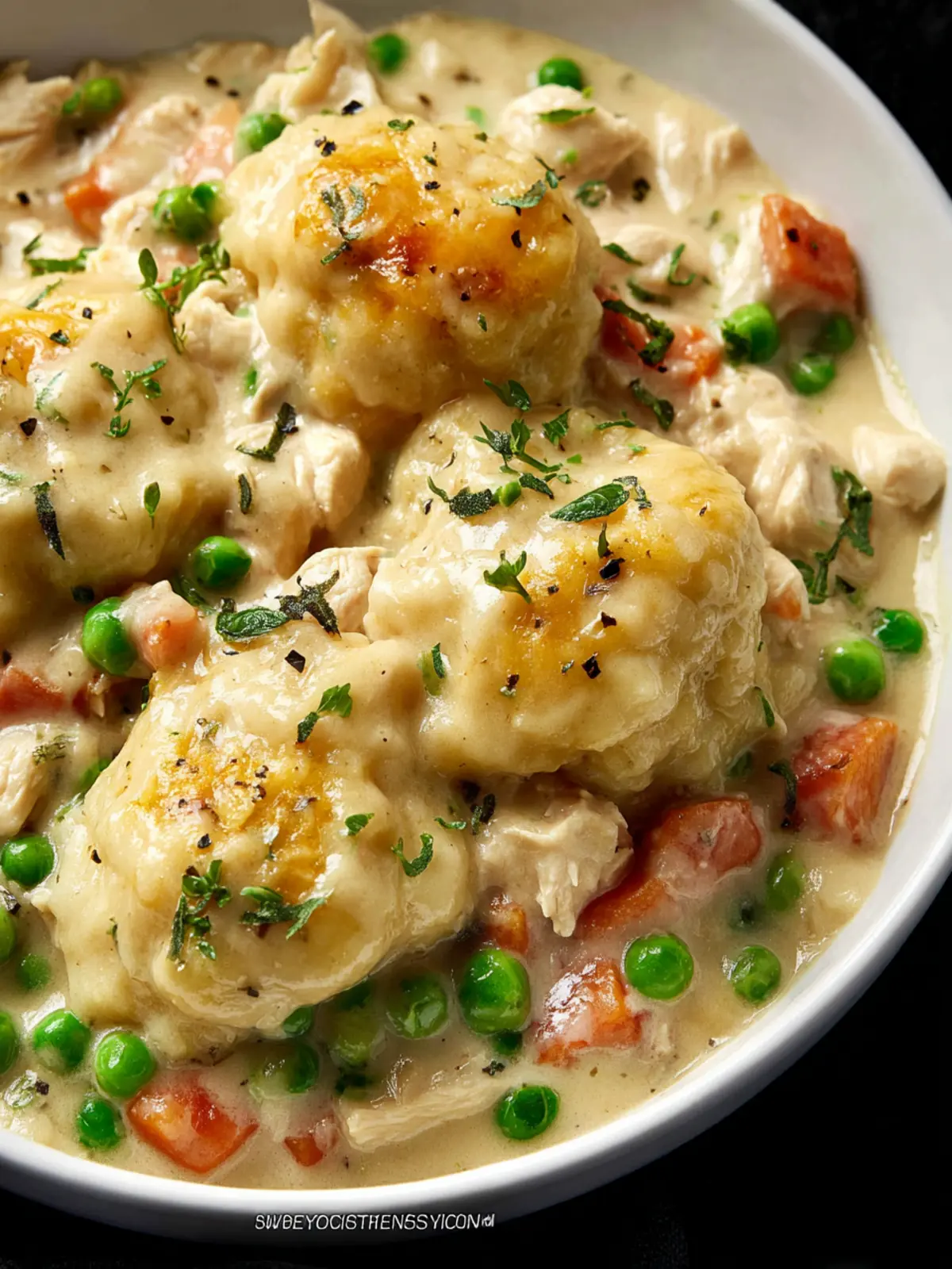 Bisquick Chicken and Dumplings First Image