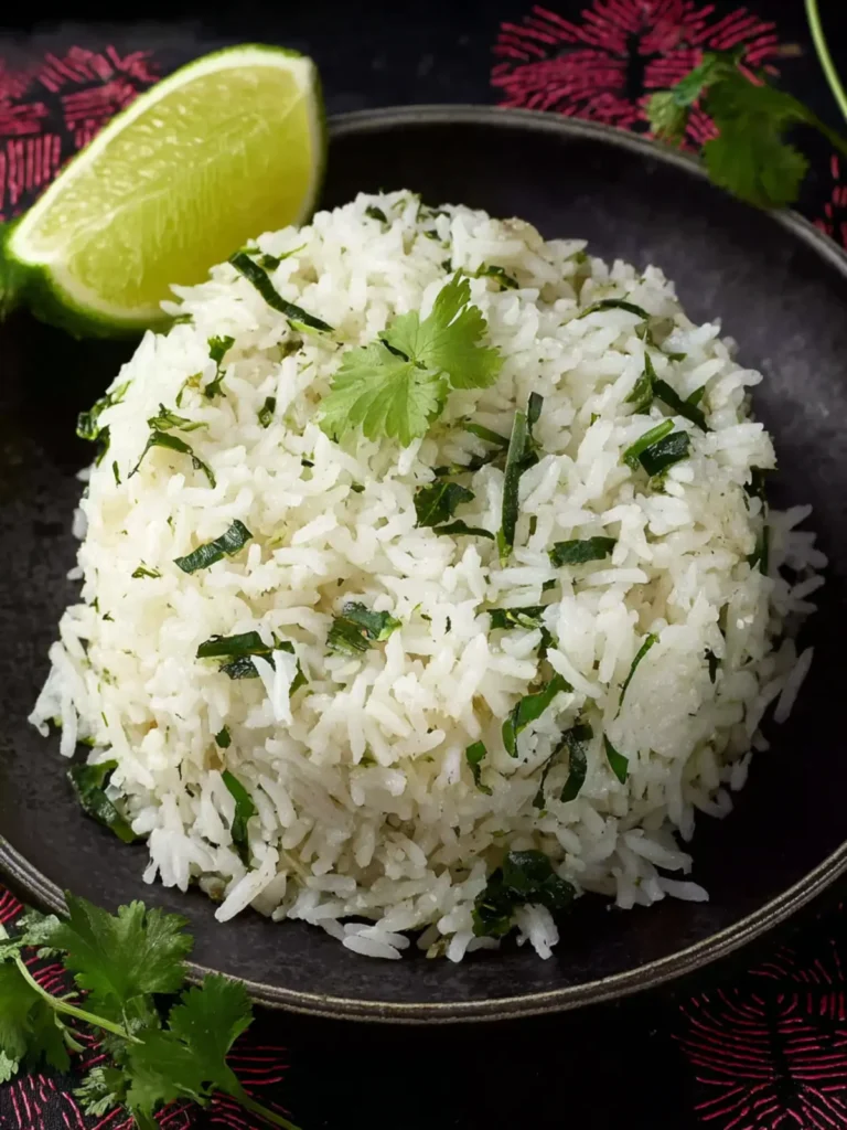 Cilantro Lime Rice For One First Image